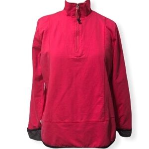 Liz Claiborne Jacket Long Sleeve 1/4 Zip Size M